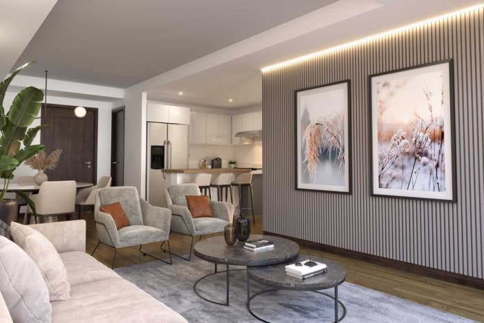 Venta apartamento elegante en zona 15 Vista Hermosa 2 - foto 4