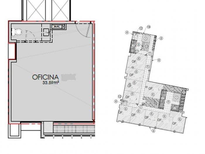 Oficina en zona 9 Edificio Nova Reformador - foto 17