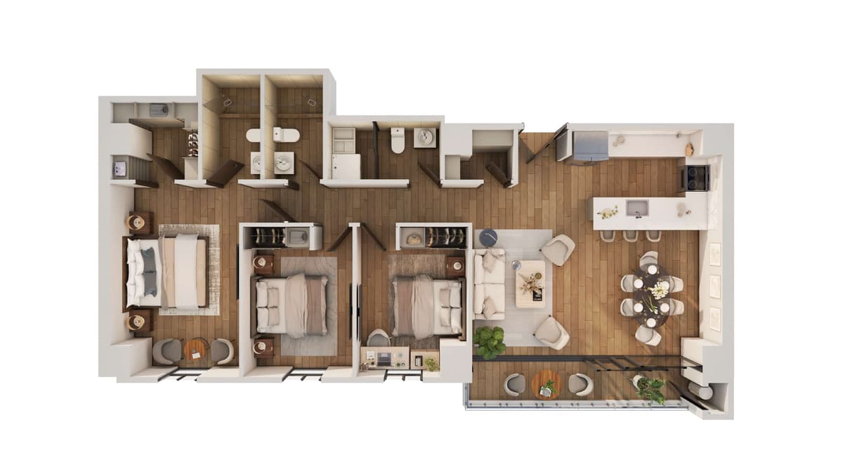 Venta de Apartamento en Kanajuyú Zona 16 Guatemala. - foto 4