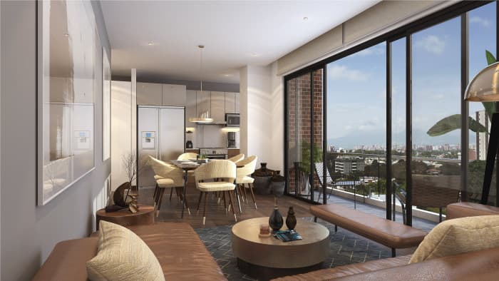 Apartamento en venta en zona 15 Vista Hermosa 2 - foto 4