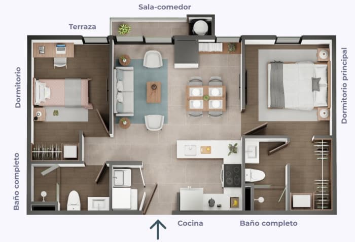 Apartamento en Venta en planos Zona 15 Vista Hermosa 2 - foto 4