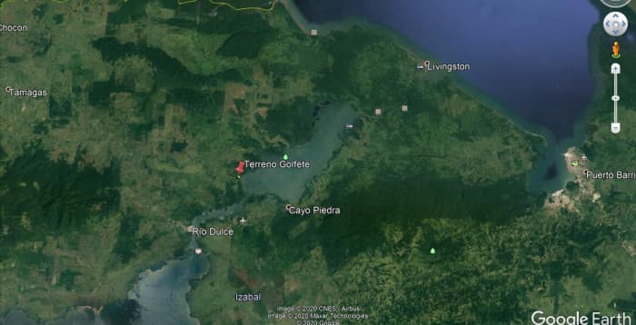 VENTA 2 Manzanas orilla lago de Izabal Livingston - foto 3