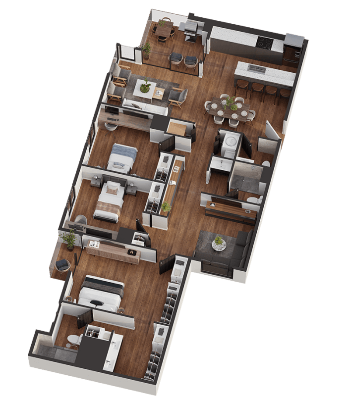 Apartamento Grande en VENTA en Kanajuyu Zona 16 - foto 4