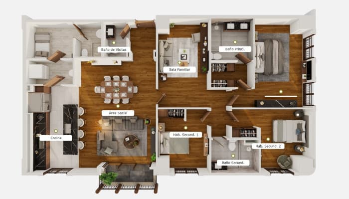 Apartamento en venta en exclusivo Cayalá Zona 16 - foto 2
