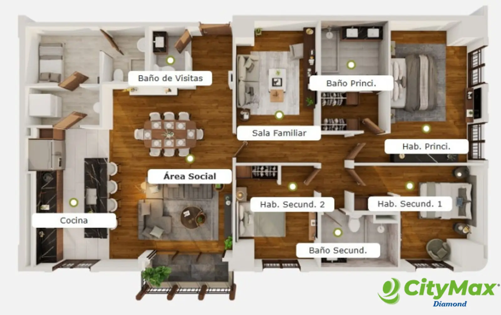 VENTA en planos apartamento en Cayala zona 16 - foto 14