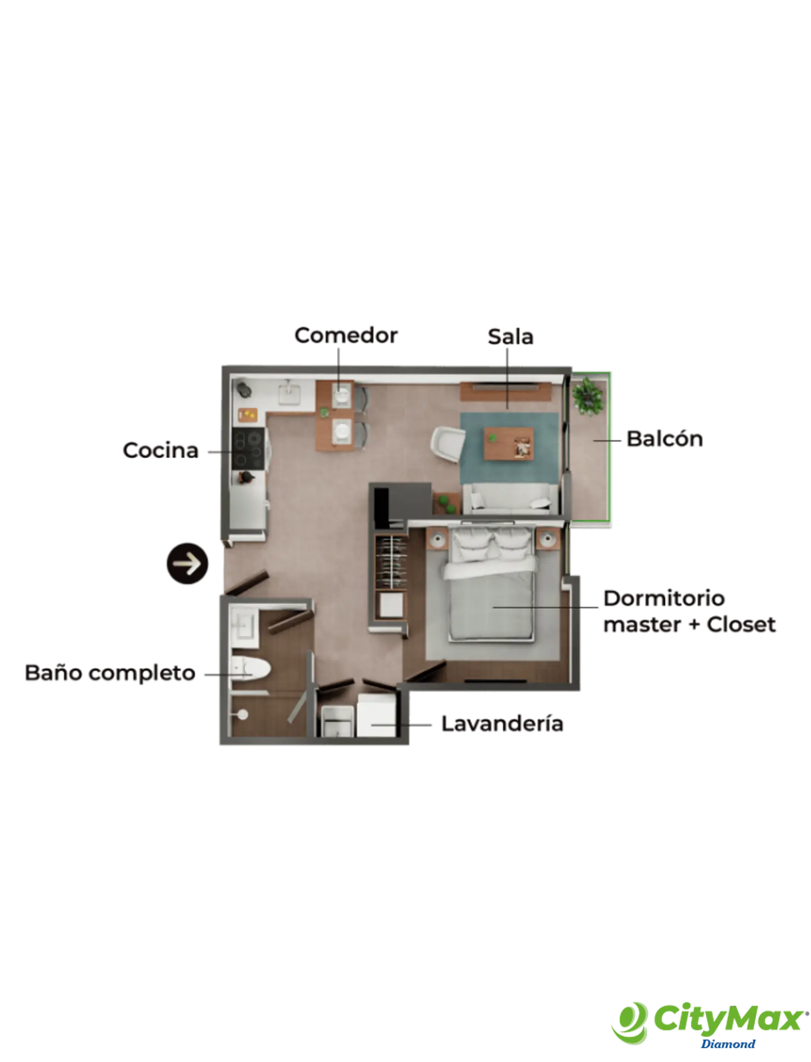 Apartamento en Planos en Venta en Zona 10 Guatemala - foto 15